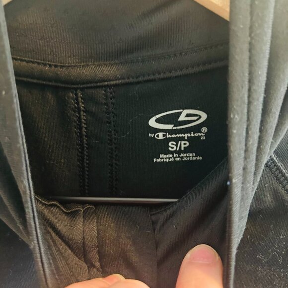 C9 By Champion Black Quarter Zip Womens Size Small Long Sleeve Warmup Jacket - Picture 3 of 9